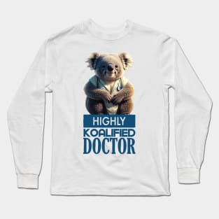 Just a Highly Koalified Doctor Koala 2 Long Sleeve T-Shirt